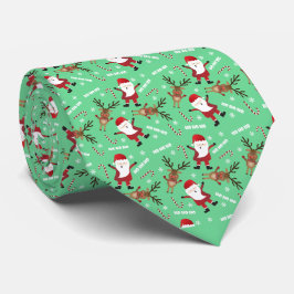 Cute Jultomten Reindeer jul Mönster Slips