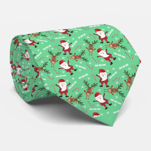 Cute Jultomten Reindeer jul Mönster Slips