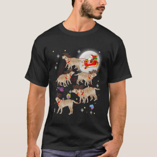 Cute Jultomten Riding Labrador Julafton Pajamas fö T Shirt