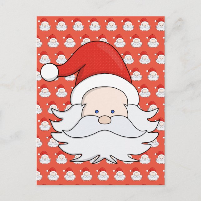 Cute Jultomten Vykort (Framsida)