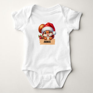 Cute Jultorget Anpassningsbar Baby Bodykostym T Shirt