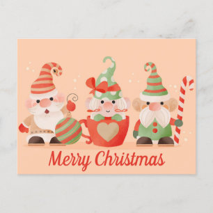 Cute julvykort vykort