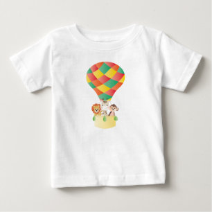 Cute jungle Animals i Luftballong färglöst T Shirt