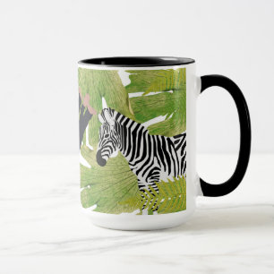 Cute Jungle Animals Safari Boy Flickor Mugg