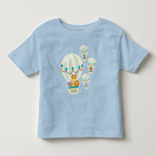 Cute Jungle Animals som lever i Luftballonger T Shirt