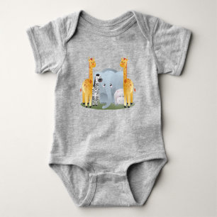 Cute Jungle Safari Animals T Shirt