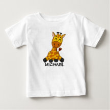 Cute Jungle Safari Giraffe Animal Kids