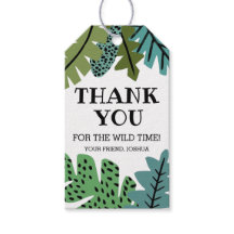 Cute Jungle Safari Löv Löv Birthday Tack