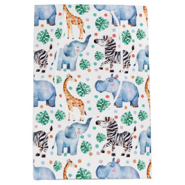 Cute Jungle Vilda djur Gift Bag