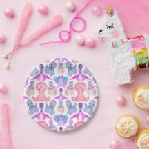 Cute Jurassic Girls Birthday Rosa Dinosaur