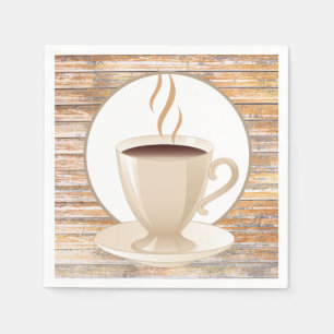 Cute kaffe pub papprare pappersservett