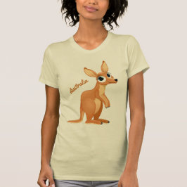 Cute Kangaroo anpassningsbar Text shirts & jacka T-shirt