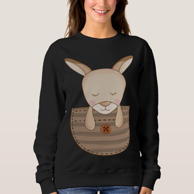 Cute Kangaroo Bag I Kangaroos Animal Friend Marsup T Shirt (Framsida)