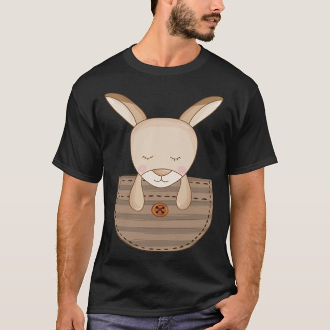 Cute Kangaroo Bag I Kangaroos Animal Friend Marsup T Shirt (Framsida)