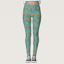 Cute Kangaroo-jul Leggings