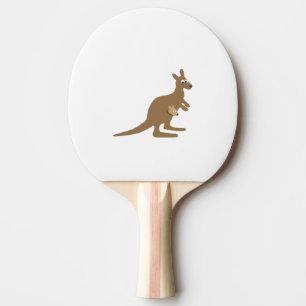 Cute Kangaroo och Joey Pingisracket