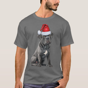 Cute Käpp Corso Hund älskare Funny jul T Shirt
