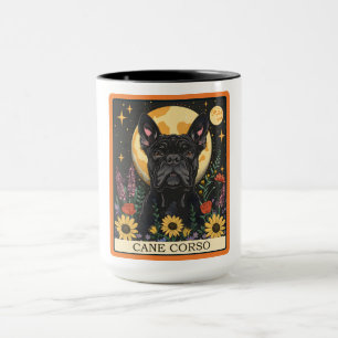 Cute Käpp Corso Hund Tarot Card Mugg