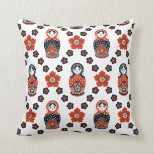 Cute kapsling Doll Dekorativ kudde
