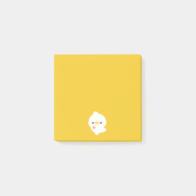 Cute Kärlek Anka Post-it Block (Framsida)