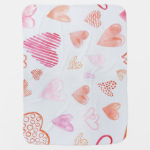 Cute Kärlek Baby Blanket