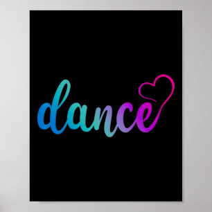 Cute Kärlek Dance Snyggt Dancer Dance Älskare Danc Poster