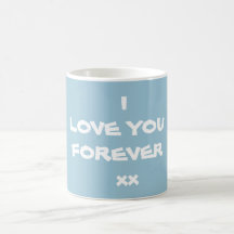 Cute KÄRLEK DU FÅR Chicen Snyggt Blue