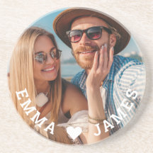 Cute Kärlek Heart Photo Par Personlig Namn