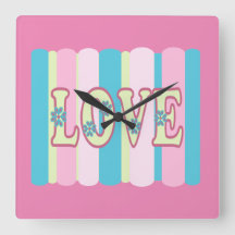 Cute Kärlek Quote Feminine Pastel Rosa Gult Blue