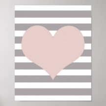 Cute Kärlek-signering Poster