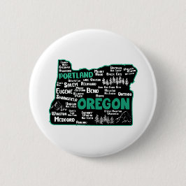 Cute karta i Oregon, Portland, Salem, Eugene Knapp