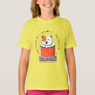 Cute-kattdesign T Shirt