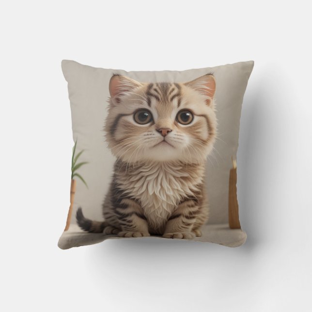 Cute kattkudde kudde (Baksida)
