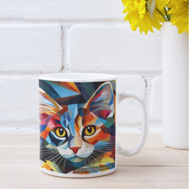 Cute Kattunge 1 Mugg (Cute kitty version 1 Mug
)