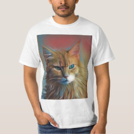 Cute Kattunge Artwork T Shirt
