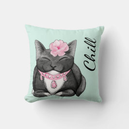 Cute Kattunge Chill Dekorativ kudde