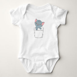 Cute Kattunge Clipart Cat in Pocket Cat Lover Desi T Shirt