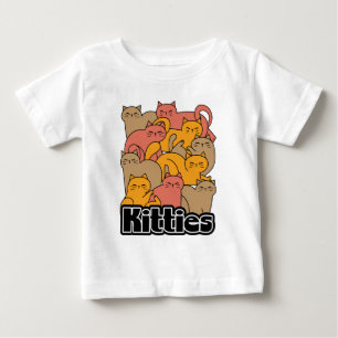 Cute Kattunge design - fläckkonst T Shirt
