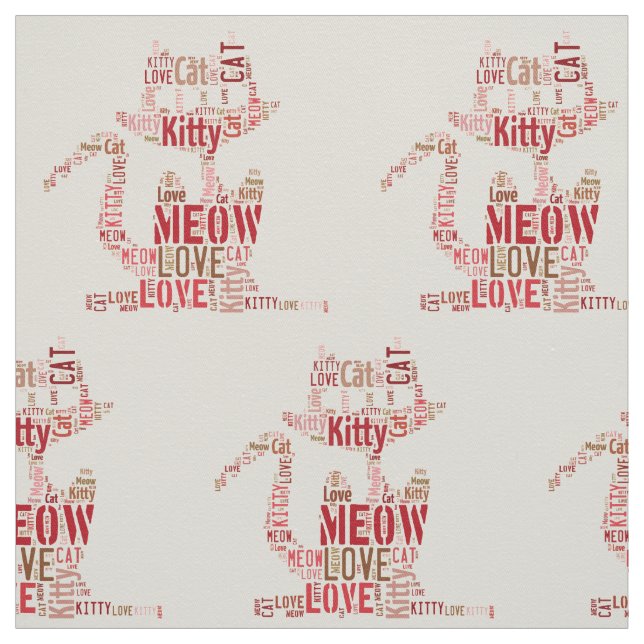 Cute Kattunge Designer Fabrics - Cotton & Linens Tyg (Provkarta)