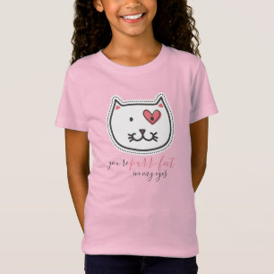 Cute Kattunge Du är Alla hjärtans dag T Shirt