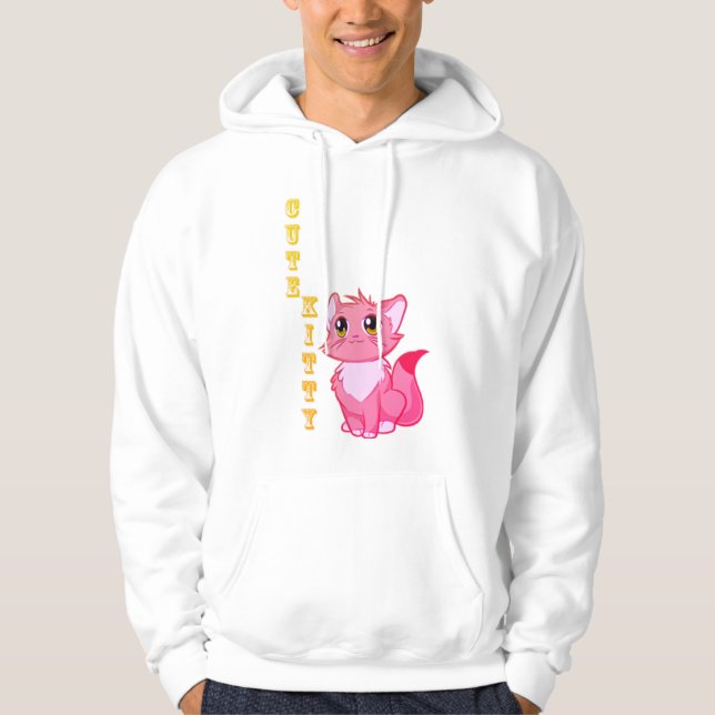Cute Kattunge Hoodie (Framsida)