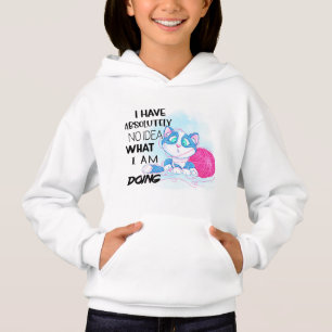 Cute Kattunge Hoodie T Shirt