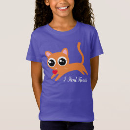 Cute Kattunge I Steal Hearts T Shirt