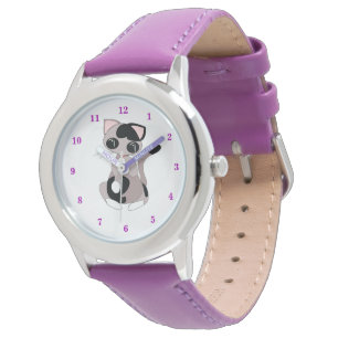 Cute Kattunge - Lila Armbandsur