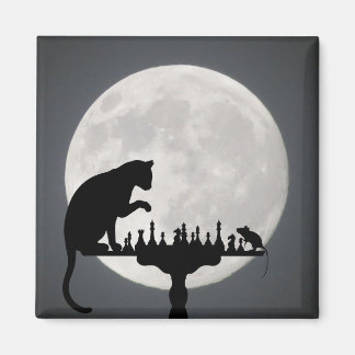 Cute Kattunge Magnet