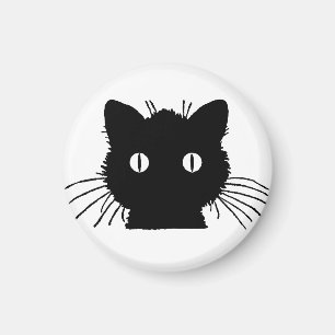 Cute Kattunge Magnet