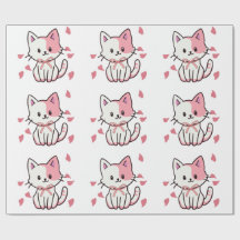 Cute kattunge med båge