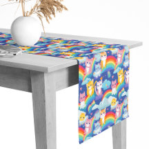 Cute Kattunge på Rainbows Girl Birthday