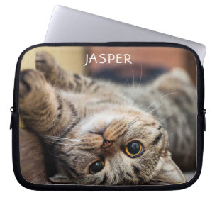 Cute Kattunge Personlig Laptop sleeve