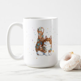 Cute Kattunge Pet Animal Kaffemugg